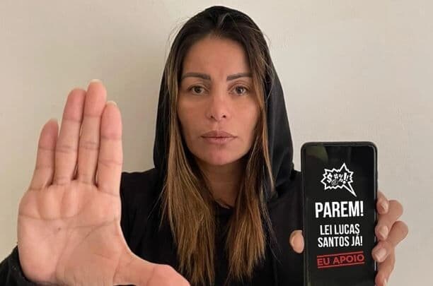 Walkyria Santos pede aprovação de lei com nome do filho no Congresso: “Vamos salvar nossas crianças”