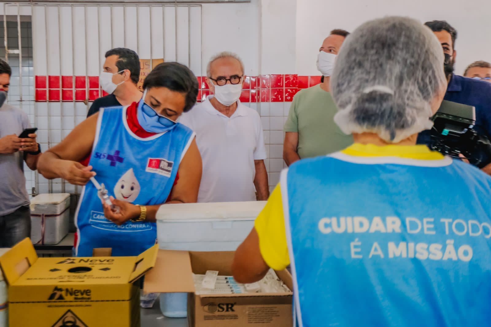 João Pessoa deve atingir 94% do público alvo com ao menos uma dose neste sábado