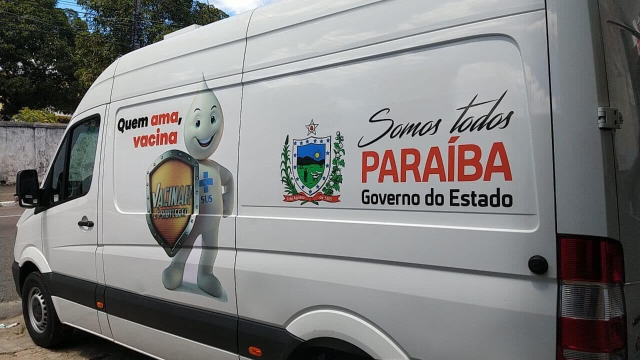 Veículos que irão auxiliar na vacinação contra covid-19 na Paraíba já estão prontos; saúde aguarda liberação da vacina