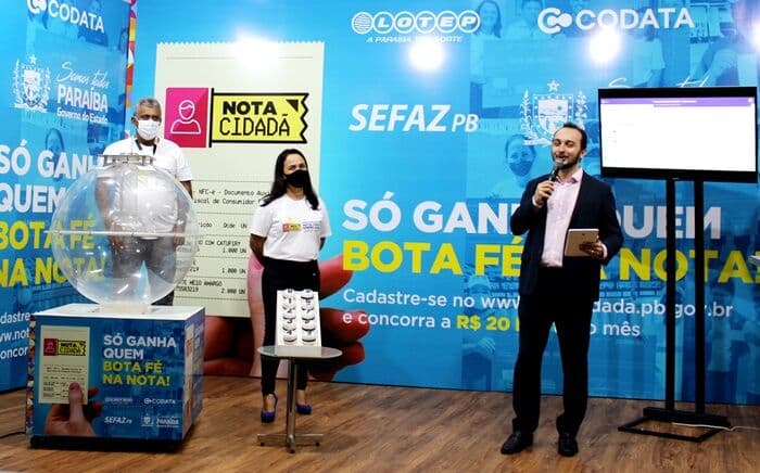 Programa Nota Cidadã divulga os 21 ganhadores de setembro