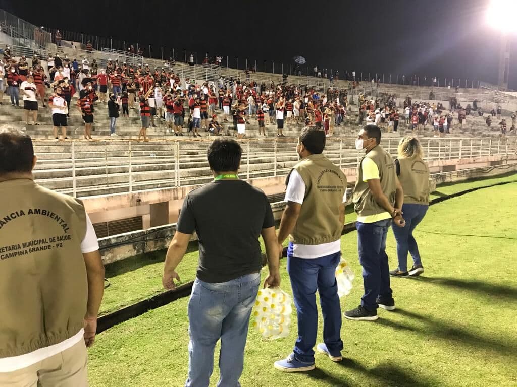 Prefeitura garante segurança sanitária do público, no jogo que marcou acesso do Campinense Clube à Série C