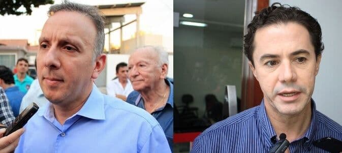 Veneziano e Aguinaldo Ribeiro se reuniram em gabinete no Senado para discutir chapa majoritária com governador em 2022
