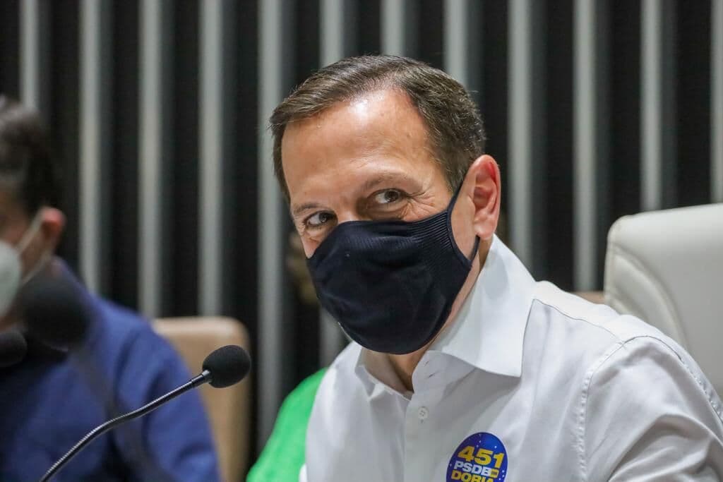 Em evento, João Dória destaca postura solidária de João Azevêdo e reforça que no palanque do PSDB cabem todos os partidos