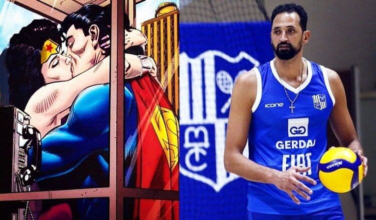 Demitido por homofobia, Mauricio Souza posta Superman beijando Mulher-Maravilha