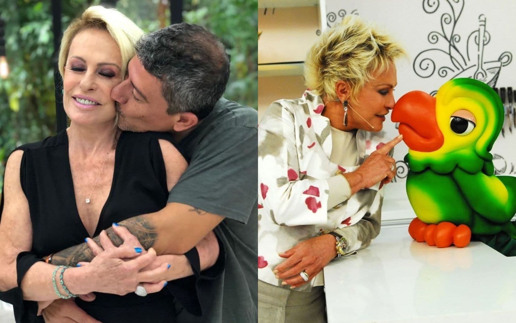 Ana Maria Braga homenageia Tom Veiga, o Louro José, após um ano da sua morte