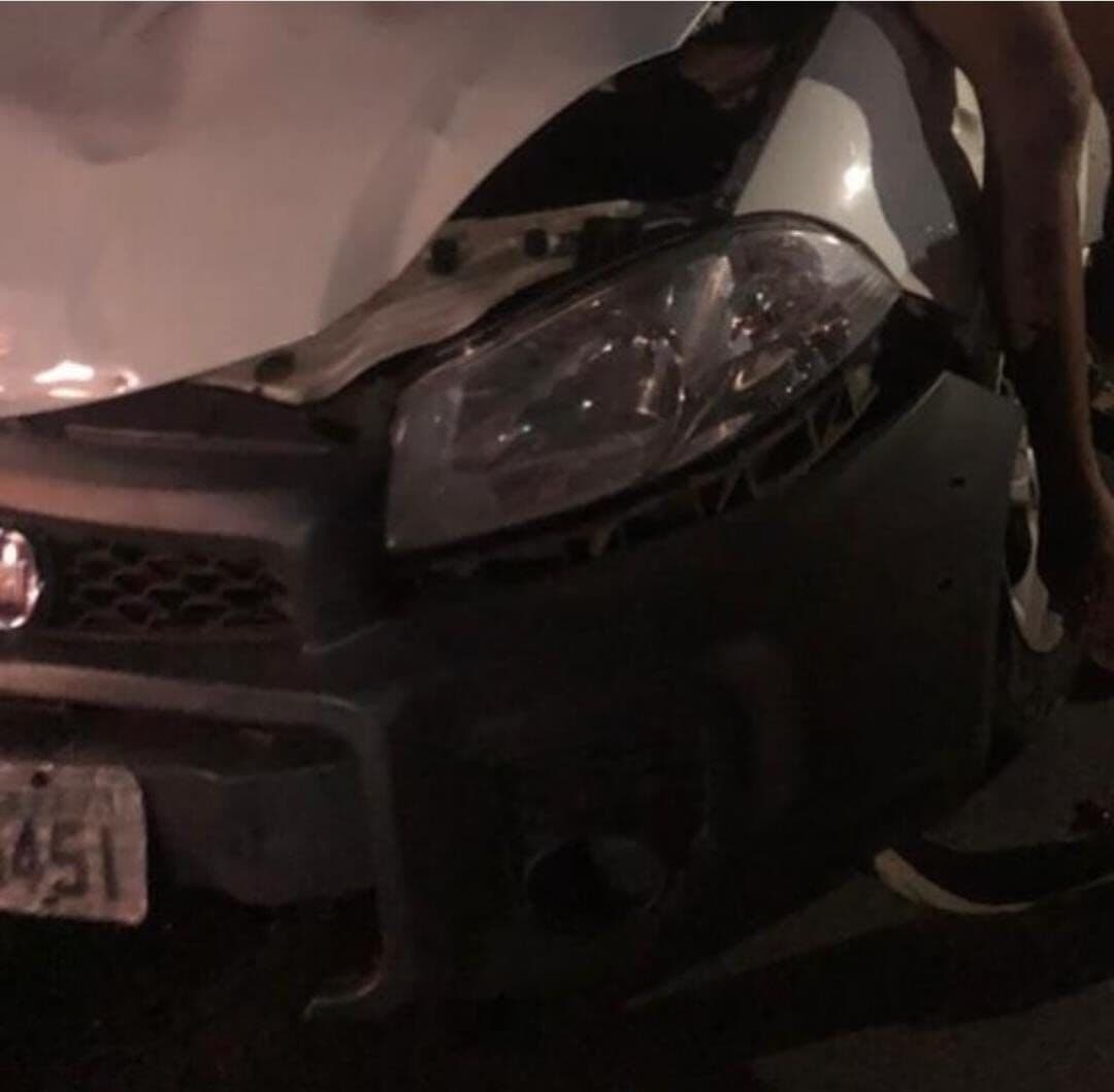 Carro bate em moto e deixa um morto na BR-230 em Cabedelo; trecho está em obras