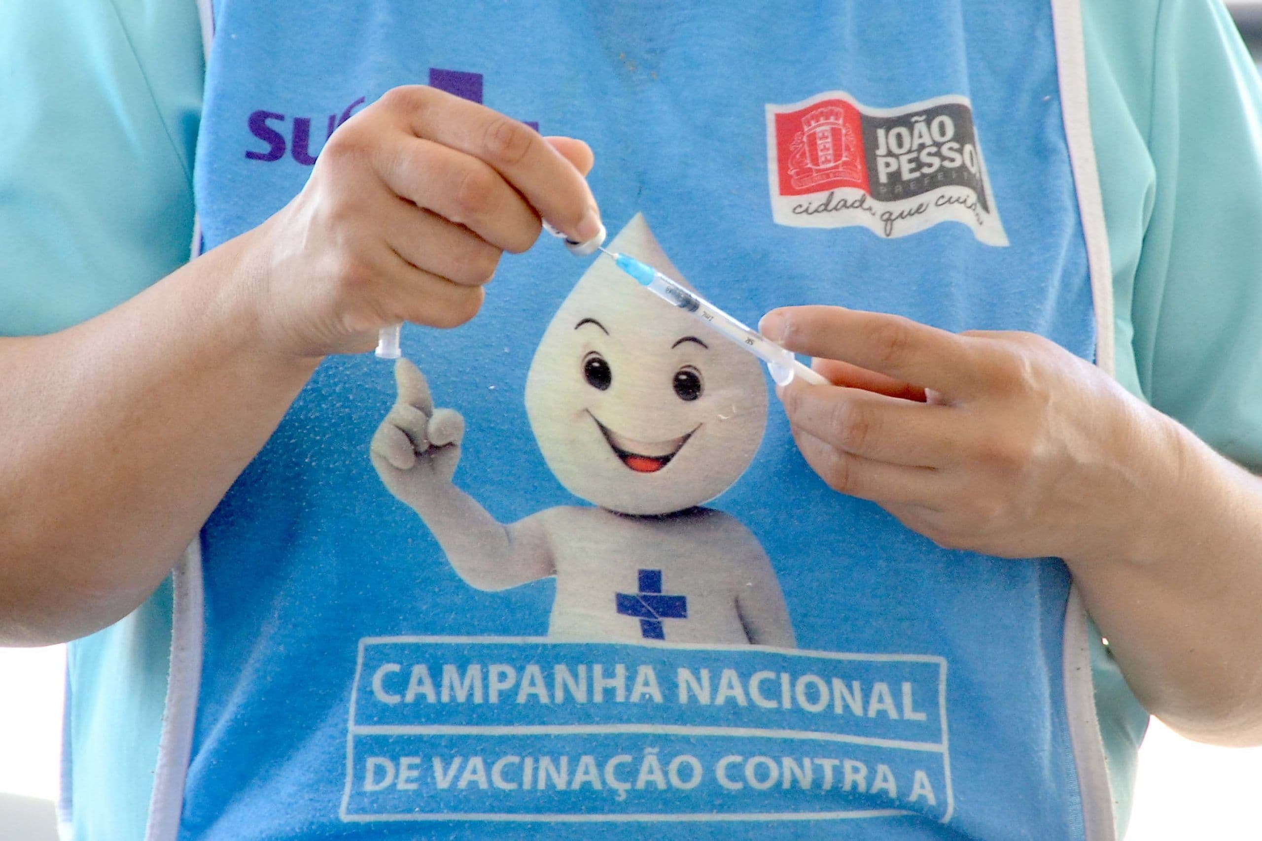 João Pessoa imuniza todos os públicos e posto itinerante estará na Praça Cruz das Armas e no Busto de Tamandaré