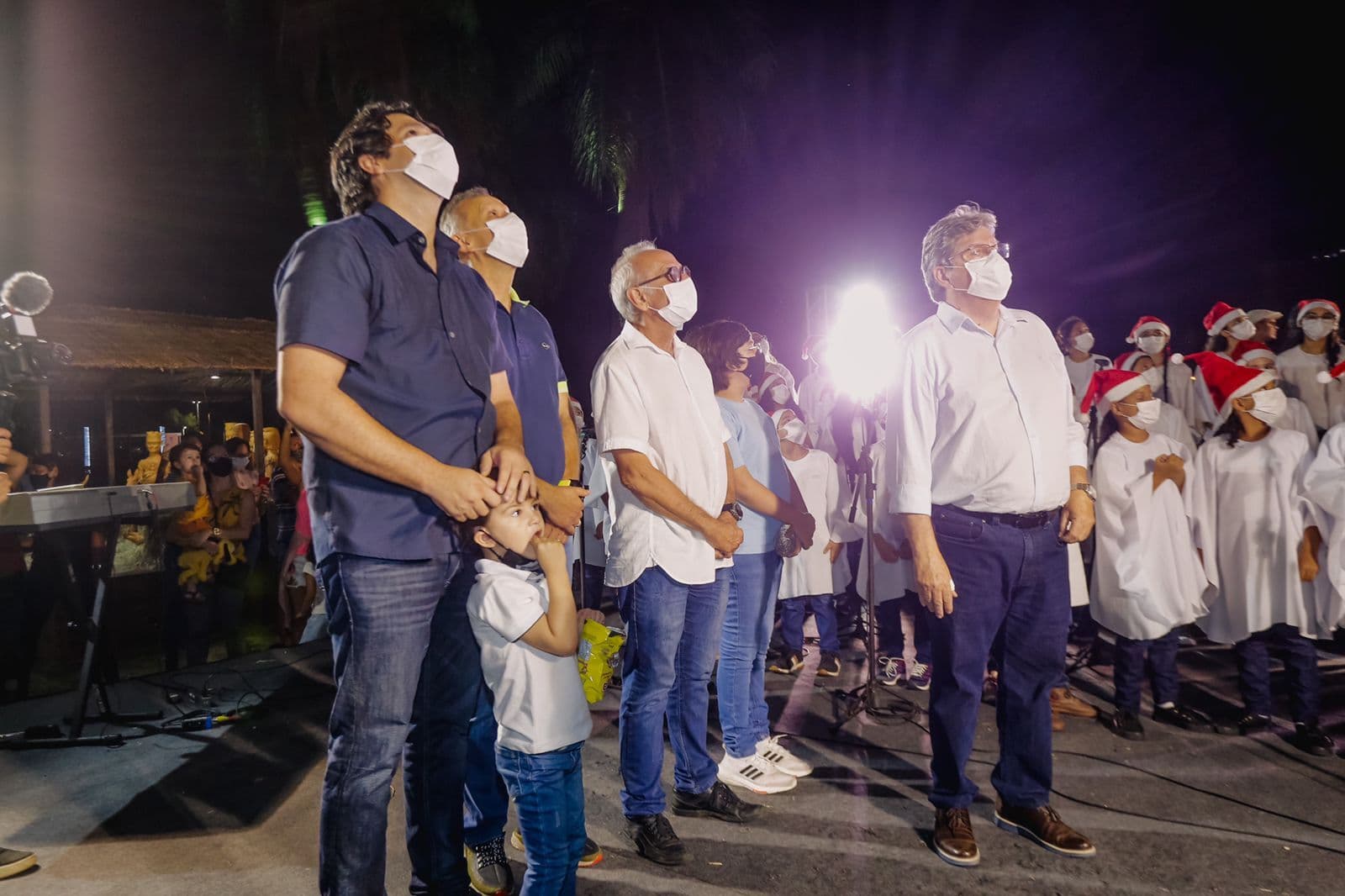 Cícero Lucena e João Azevêdo abrem Natal dos Sentimentos em três polos de João Pessoa