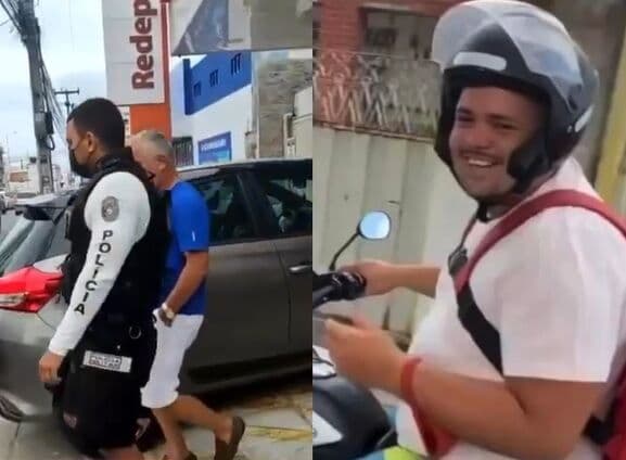 Após acidente que matou motoboy no Retão de Manaíra, motorista presta socorro e é conduzido para Central de Polícia