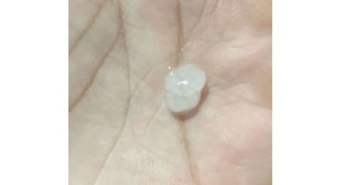 Chuva de granizo é registrada em Junco do Seridó e Santa Luzia e fenômeno surpreende moradores