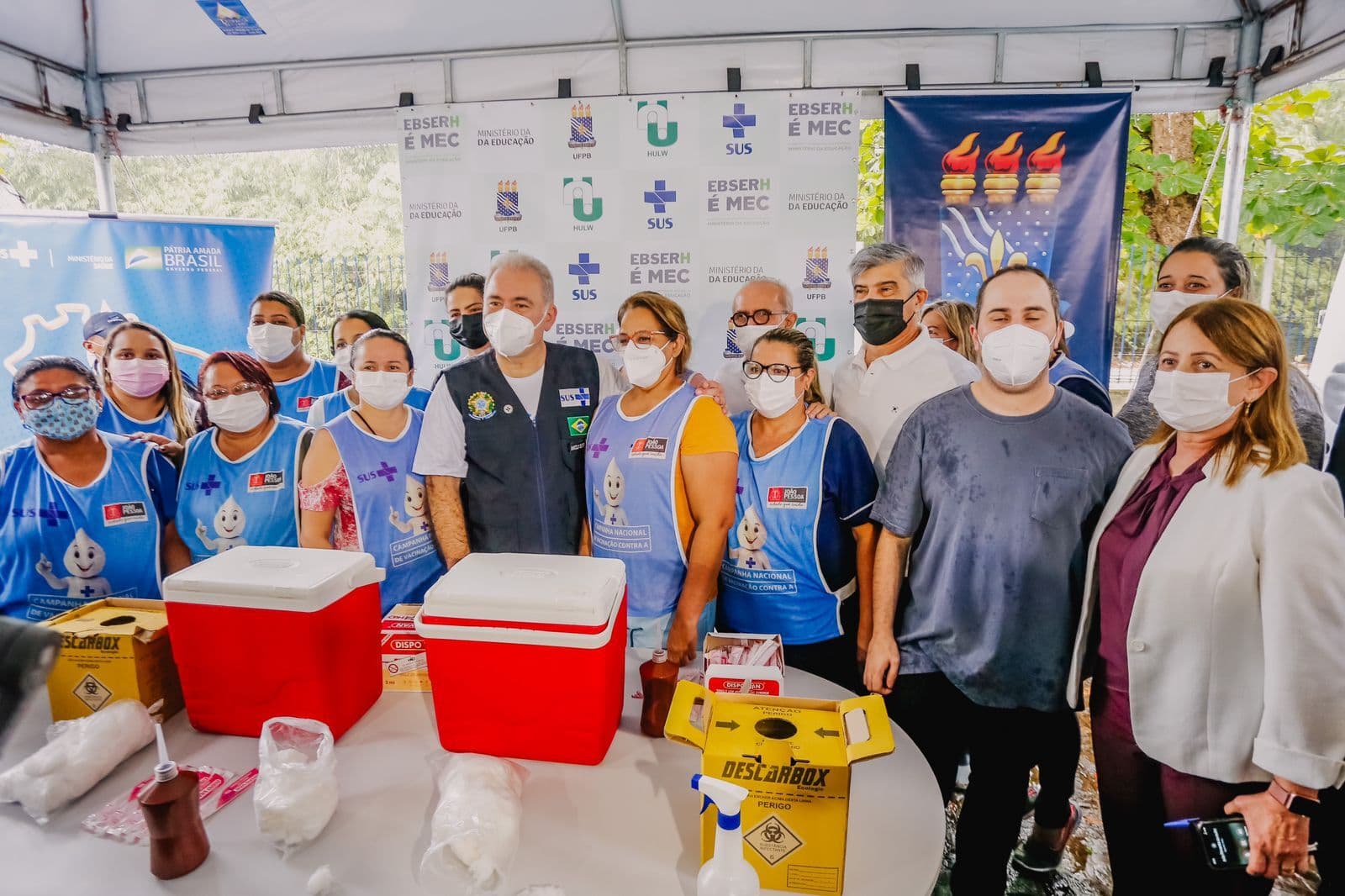 Vacinação de crianças contra a covid-19 deve começar neste domingo em João Pessoa