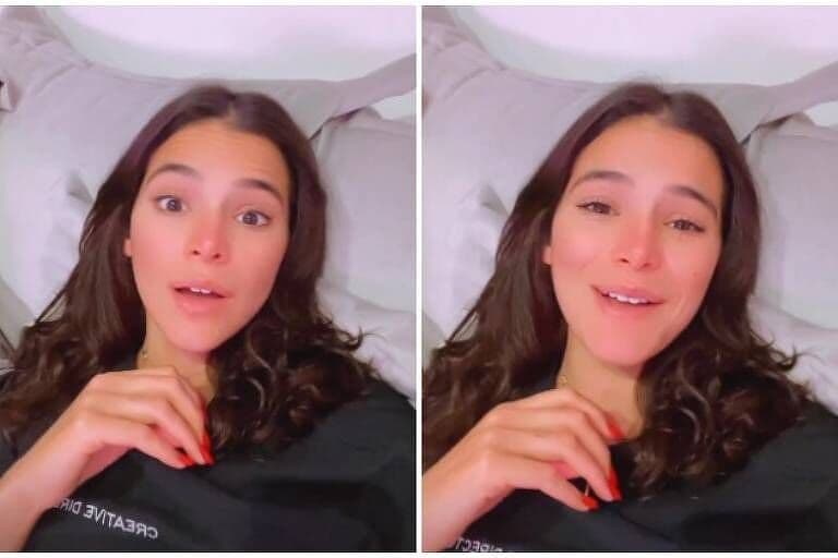Marquezine entra na brincadeira e pede mais beijos de Tadeu a Piovani no BBB 22