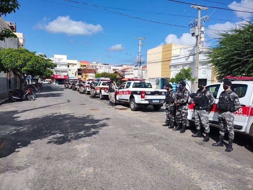 Polícia Militar realiza Operação Saturação após onda de assaltos no Sertão da Paraíba