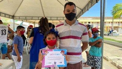 Ministério Público Federal acompanha retomada da vacinação infantil contra Covid-19 em Lucena, na Paraíba