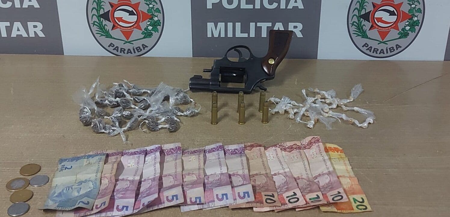 Polícia Militar prende suspeito em flagrante com crack e maconha no José Américo, em João Pessoa