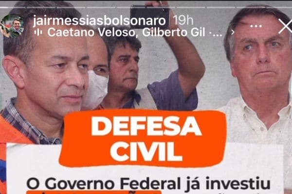 Preta Gil, Gloria Groove e Caetano: Bolsonaro faz posts com músicas de artistas contra o governo