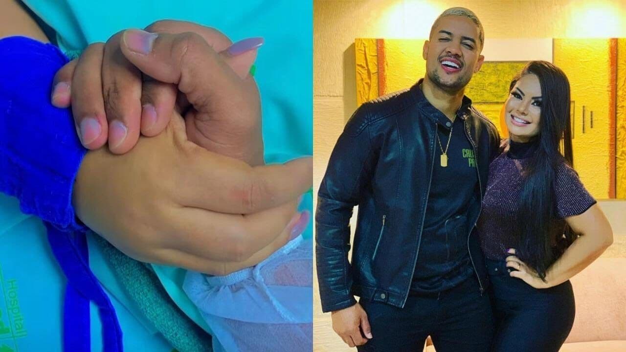 Marido mostra foto com Paulinha Abelha no hospital: 'Seguimos juntos, meu amor'