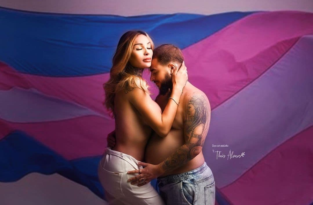 ‘Papai está muito ansioso’, diz homem trans grávido