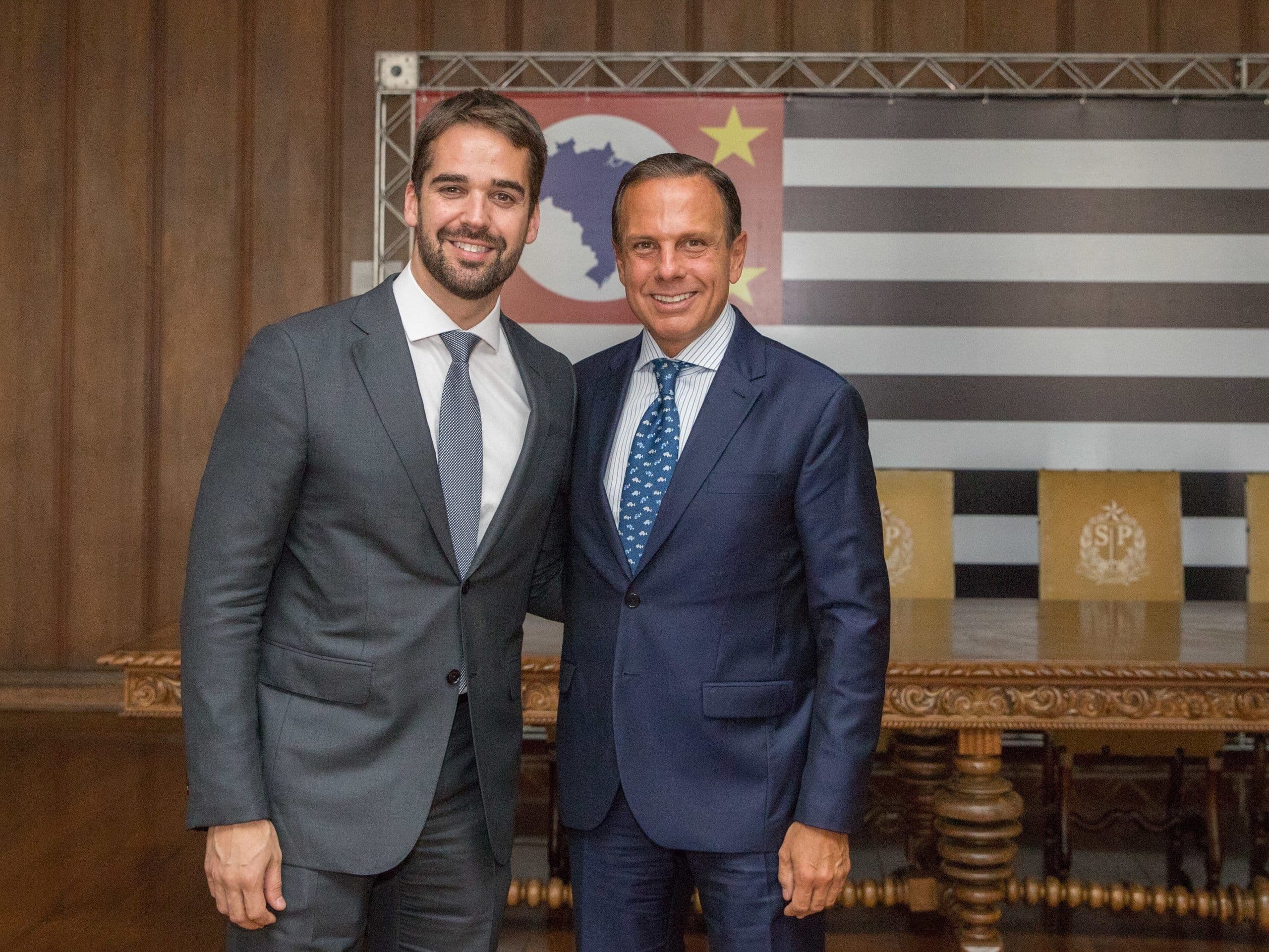 Eduardo Leite divulga apoio Doria e diz que só seria candidato com aval do paulista