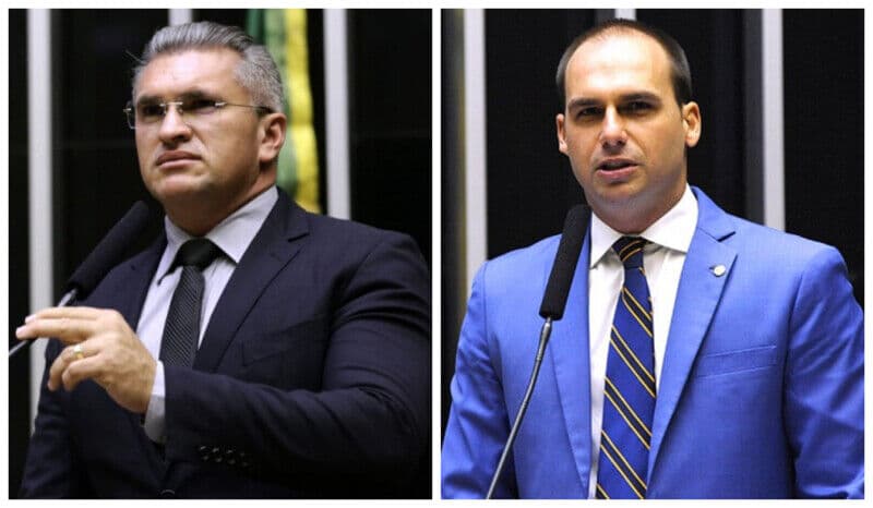 Após provocação de Eduardo Bolsonaro, Julian Lemos diz que não se intimida com ataques: "não mexam com quem está quieto"