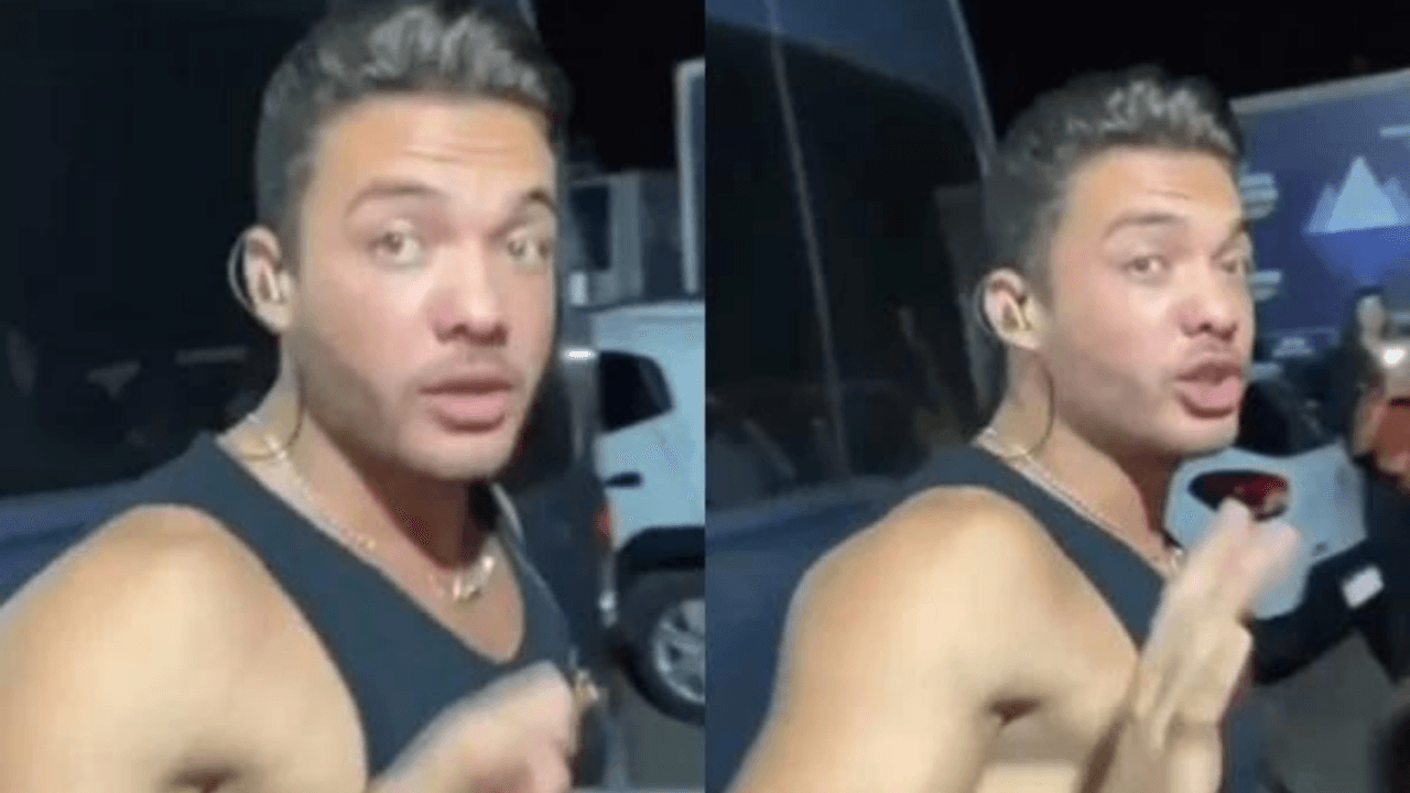 Wesley Safadão aparece de cabelo curto em gravação de DVD em Miami