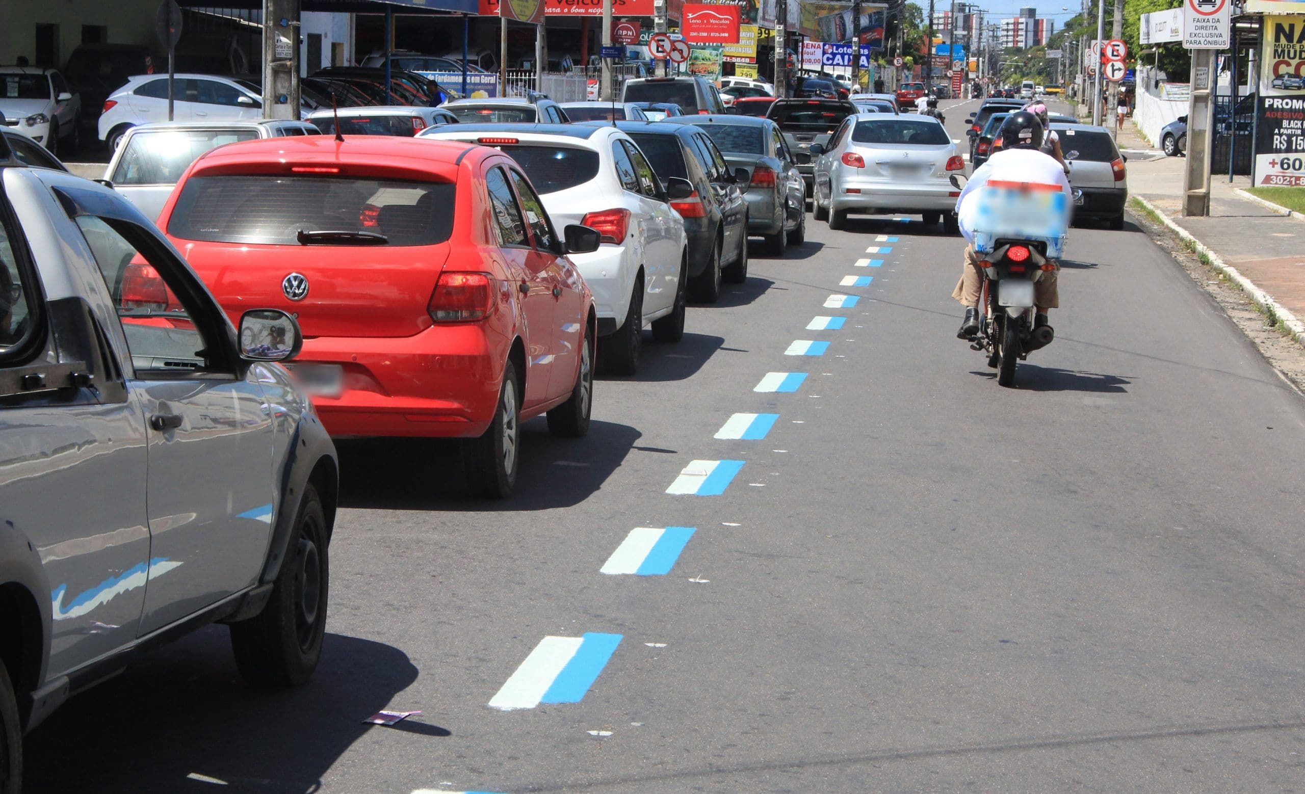 Semob de João Pessoa implanta faixa exclusiva de ônibus na Avenida Vasco da Gama e beneficiará passageiros de 27 linhas