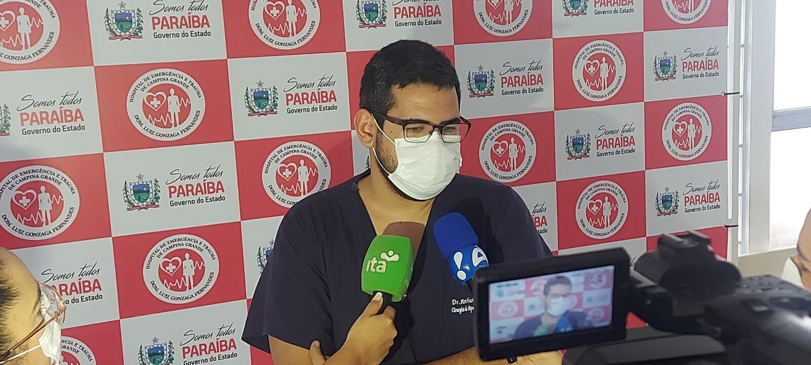 Três vitimas do rompimento do reservatório de água em Pocinhos recebem alta ainda na tarde hoje e uma aguarda cirurgia na coluna