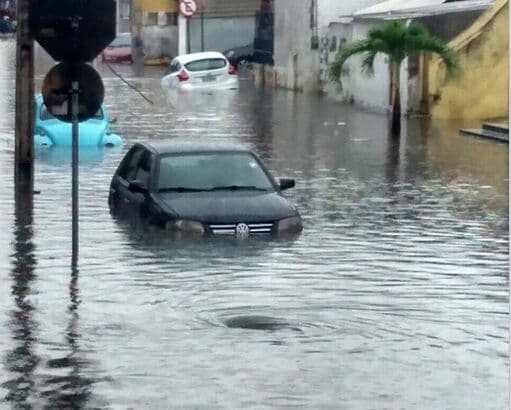 Chuvas: Mais desabamentos e alagamentos são registrados em João Pessoa