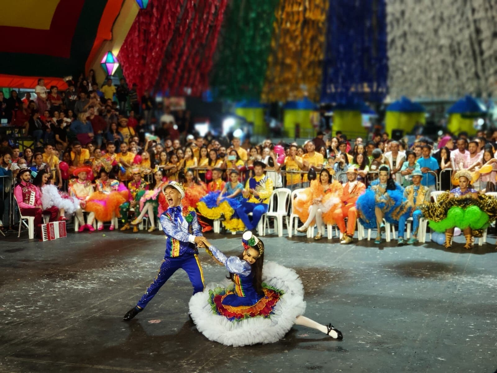 Festival das Quadrilhas Juninas começa neste sábado, na Pirâmide do Parque do Povo