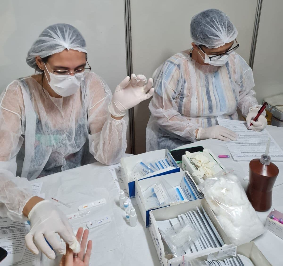 Secretaria de Saúde disponibiliza posto de vacinação no Festival de Quadrilhas de João Pessoa