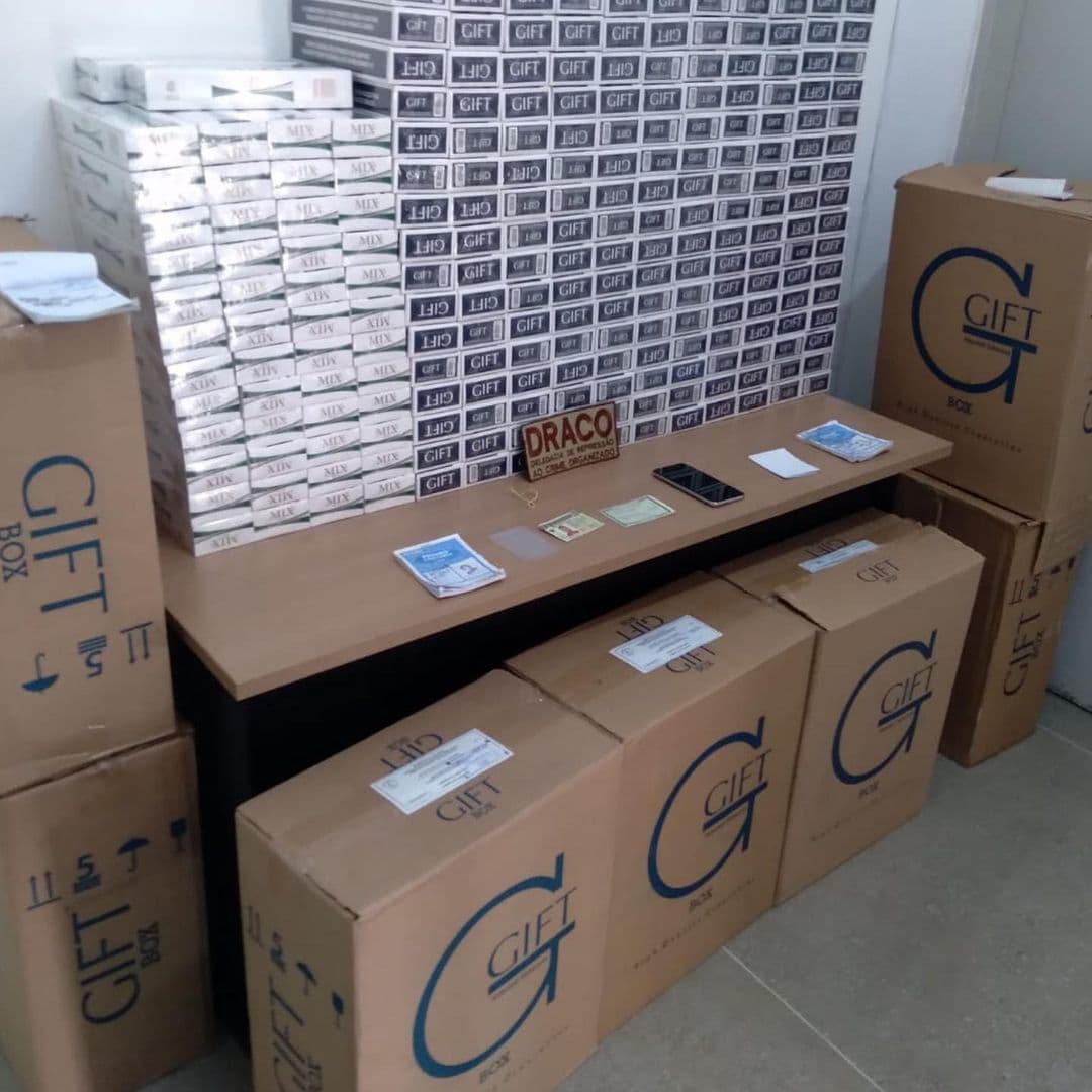Polícia Civil prende suspeito com 5 mil carteiras de cigarro contrabandeado em Campina Grande