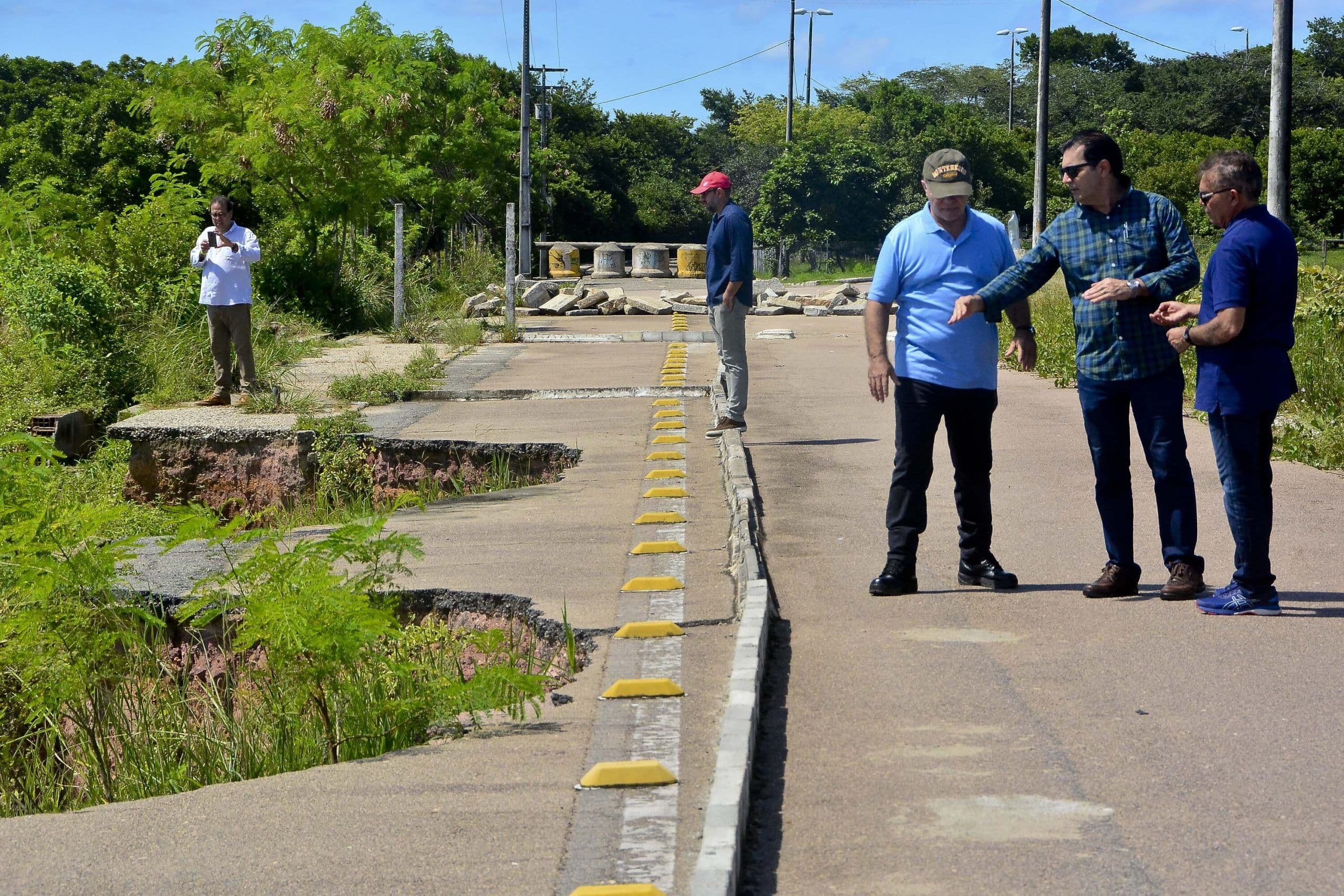 Prefeitura de João Pessoa, UFPB e UPE fazem nova visita técnica à Barreira do Cabo Branco