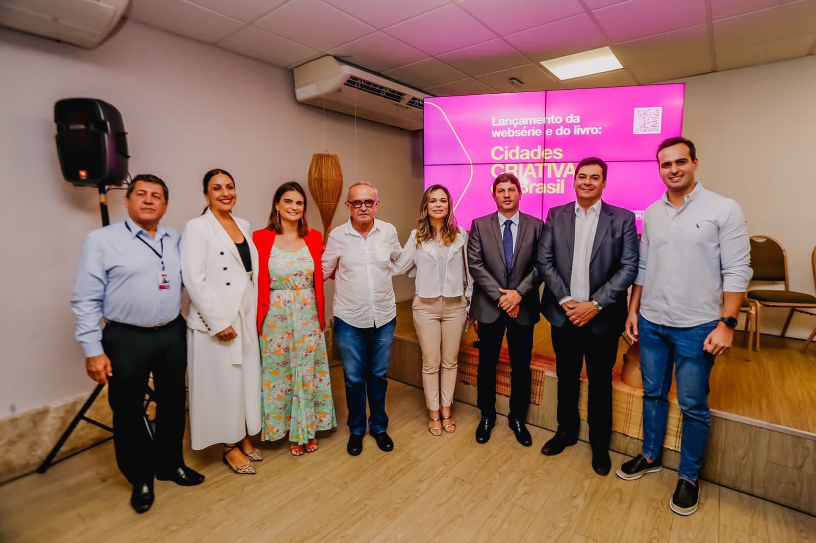 Cícero Lucena participa de lançamento de websérie que divulga João Pessoa e outras Cidades Criativas da Unesco no Brasil