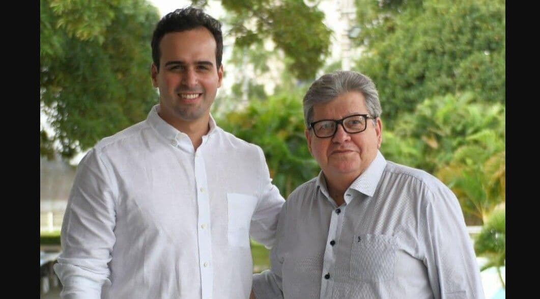 João Azevêdo anuncia Lucas Ribeiro, do Progressistas, como pré-candidato a vice em sua chapa