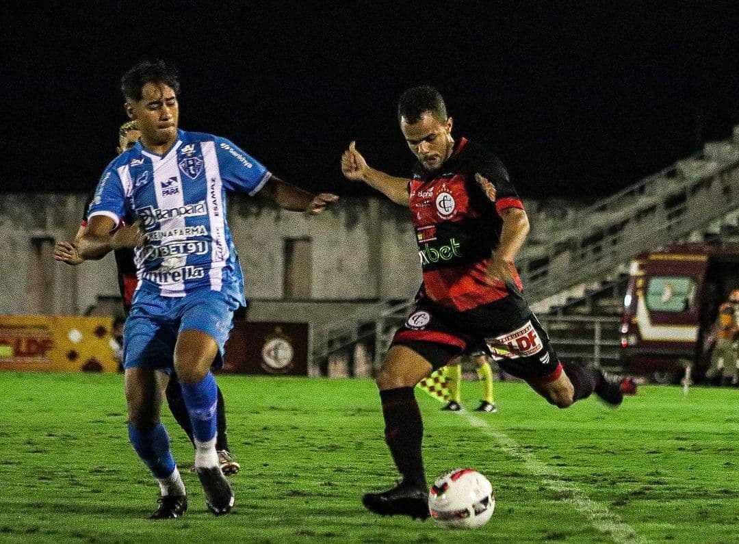 Campinense perde em casa para Paysandu por 3 a 1 e enfrenta zona do rebaixamento