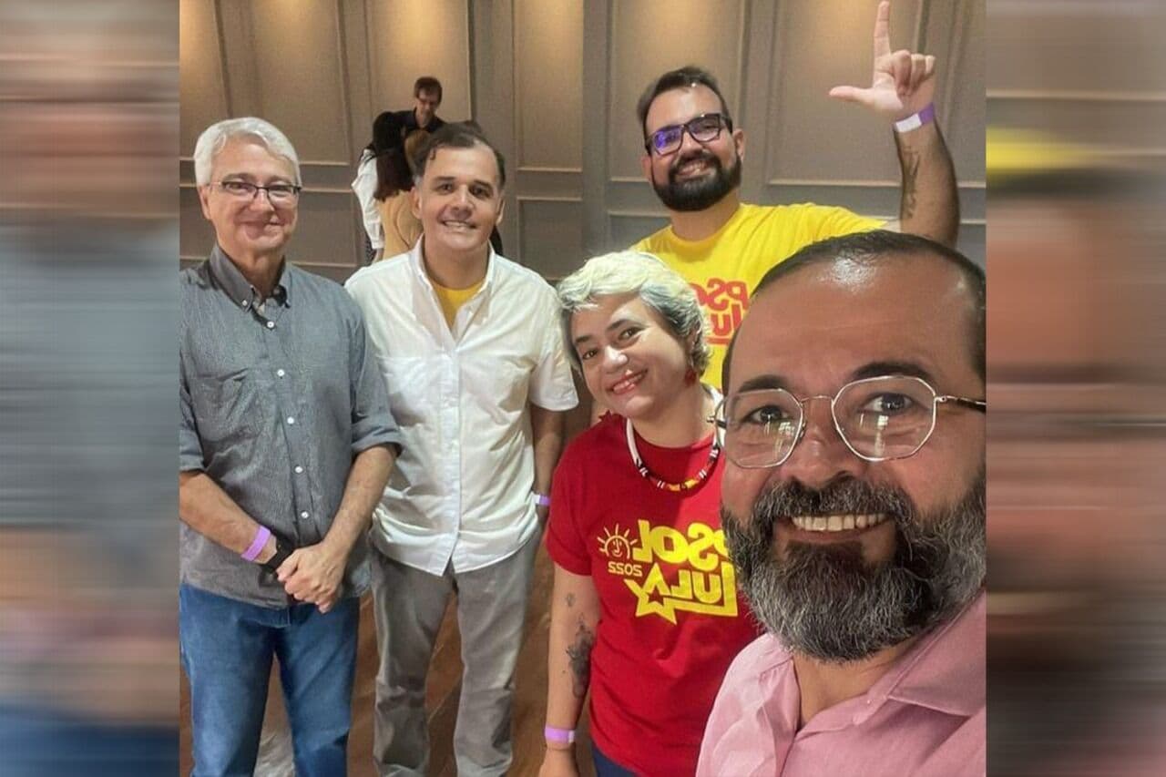 Mesmo sem voz no palanque, federação PSOL Rede participa de ato com Lula em Campina Grande e vice-presidente diz que "evento é superior a candidaturas"