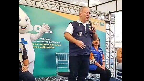 Em evento na Paraíba, Queiroga diz que foi impedido pela Justiça Eleitoral de fazer pronunciamento sobre vacinação