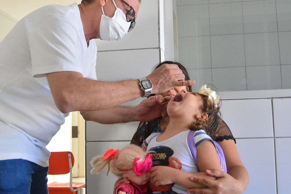 Mais de 51,4 mil doses aplicadas no Dia D da Campanha de Multivacinação e Poliomielite