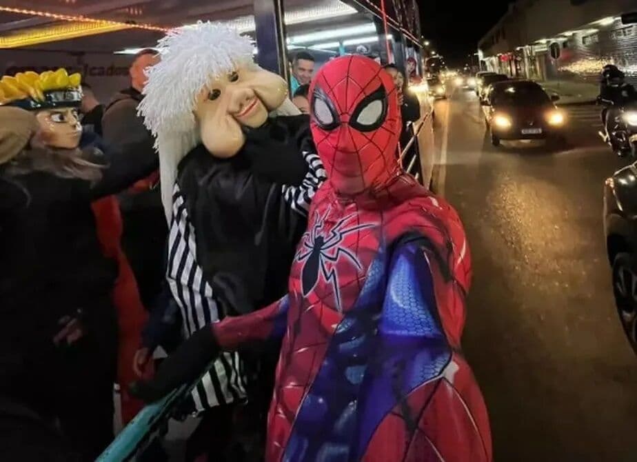 Homem-Aranha da Carreta da Alegria é morto a tiros em Santa Catarina