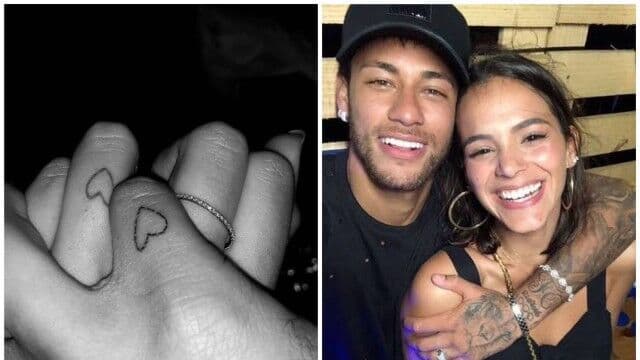 Neymar cobriu tatuagem que fez com Bruna Marquezine, revela tatuador