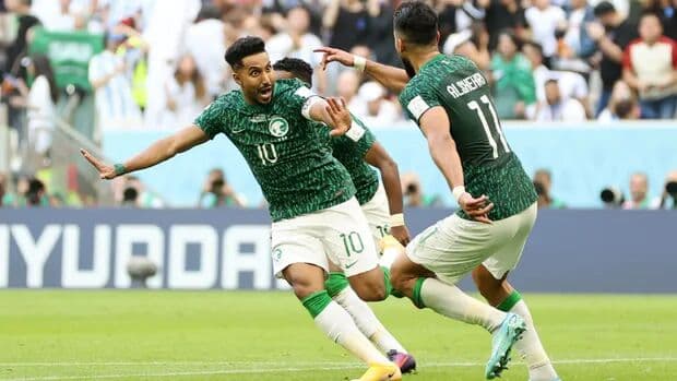 Arábia Saudita surpreende, vence de virada e quebra invencibilidade da Argentina