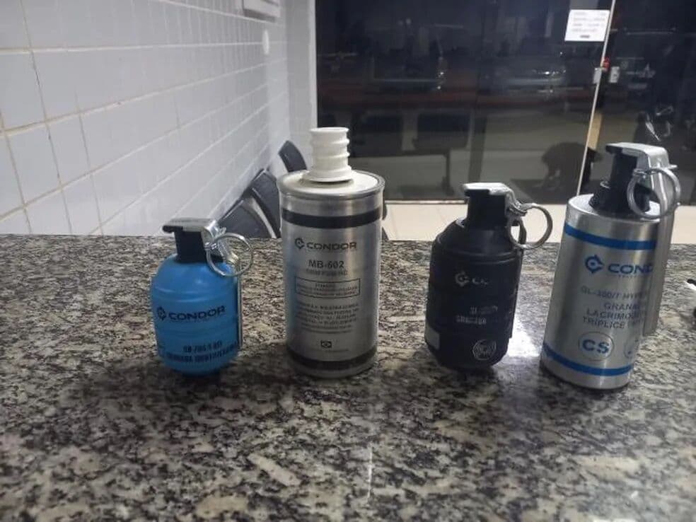 Empresário é preso após jogar e explodir granadas na casa da ex por não aceitar fim do relacionamento