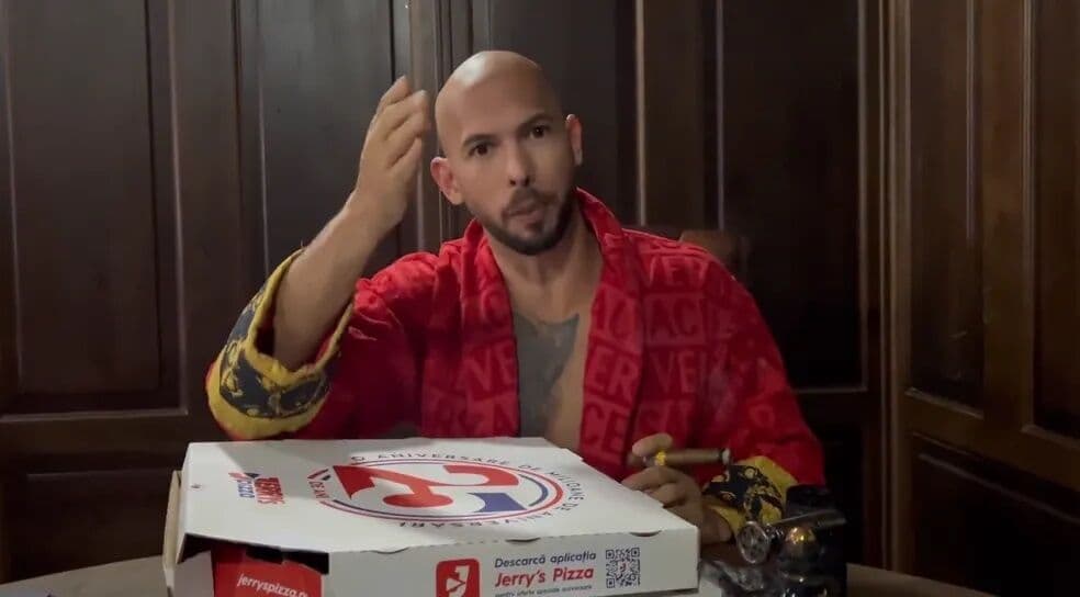 Lutador Andrew Tate é preso na Romênia; polícia o localizou após post com nome de pizzaria