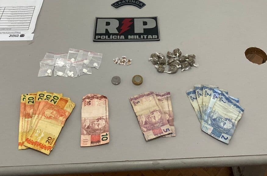 Polícia prende suspeito de tráfico de drogas em Passagem, na Paraíba