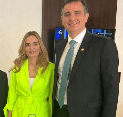 Daniella Ribeiro defende reeleição de Rodrigo Pacheco ao Senado: "traz equilíbrio e resultados"