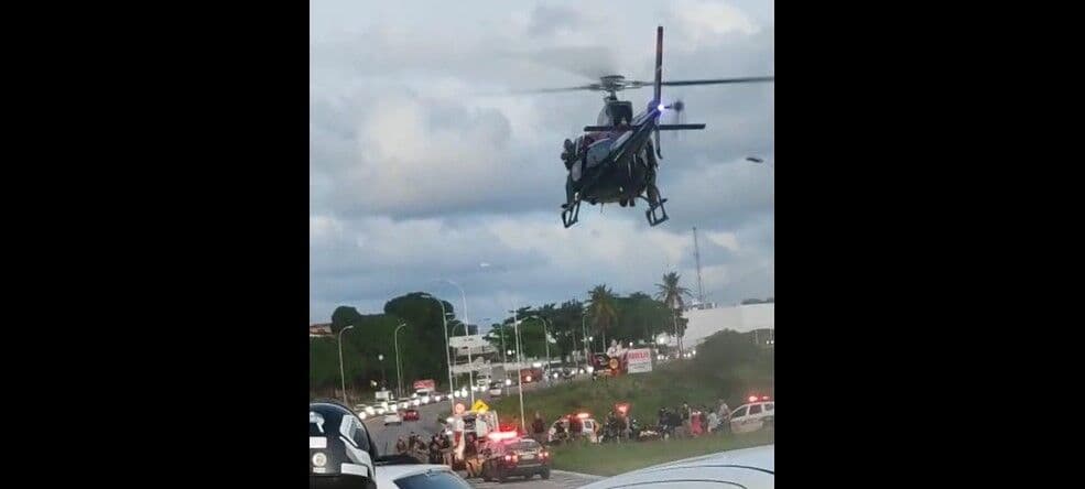 Policial é baleado na cabeça em João Pessoa e morre durante procedimento de socorro que parou rodovia