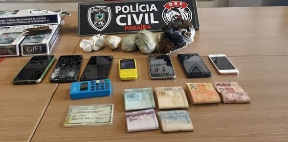 Polícia Civil prende homem que guardava drogas e dinheiro em cofre embutido na parede de sua casa