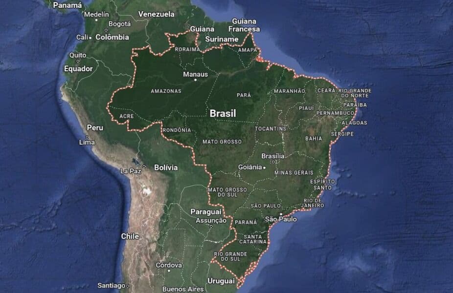 Brasil ganha mais de 72 km² de território, diz IBGE