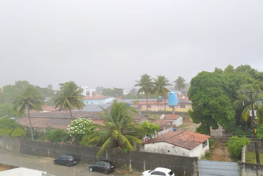Inmet emite dois alertas de chuvas intensas de perigo potencial em João Pessoa e mais 114 municípios paraibanos