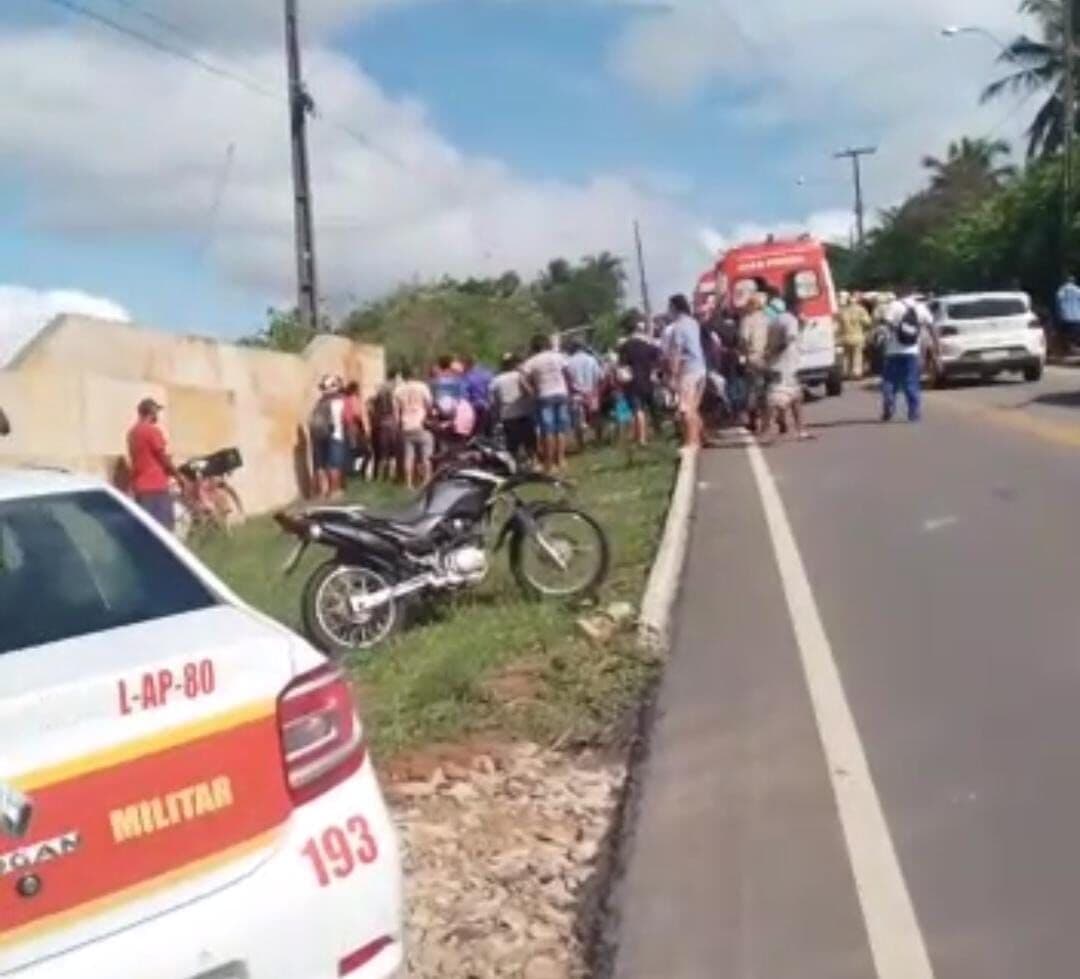 Acidente deixa um morto e seis feridos, em rodovia no Conde